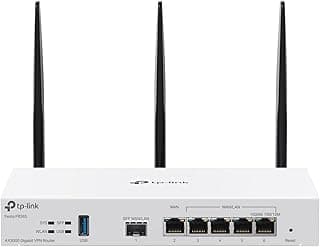 راوتر فيستا FR365، AX3000 واي فاي 6 في بي ان، حتى 5 جيجابت WAN مع 1 USB 3.0 WAN و1 SFP، شبكة ذاتية التنظيم، سحابة مجانية، توازن الحمل، شبكة، تجوال سلس، لا يعمل مع اومادا من تي بي لينك