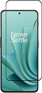 اسكرينة حماية Al-HuTrusHi متوافقة مع OnePlus Ace 2V / OnePlus Nord 3 / Ace 2 زجاج مقوى [مضاد للتوهج][تغطية كاملة HD][سهلة التركيب][صلابة 9H][حساسة للمس][مضادة للكسر]