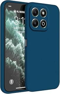 Case for compatible Honor X6c (6.61 Inches) Case Cover, TPU Silicone Skin Protective Case – Sapphire Blue
