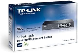 16 منفذ جيجابت لسطح المكتب/رف ماونت TL-SG1016D
