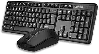 A4Tech 3330NS Keyboard with Mouse Wireless Desktop
