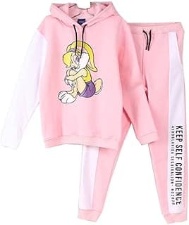 Lola Bunny Printed Hoodie Cotton Fleece Tracksuit of Hoodie & Sweatpant