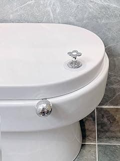 Toilet seat handle-self-adhesive lifter for easy installation, ideal for Home, Office and hotel bathrooms, set of 2 (2 OPTION)