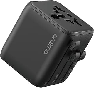 OCW-T01 18W Universal Fast Charging Travel Wall Charger Kit - Black | Features 18W universal fast charging, smart multi-protection safety, a compact travel design, and an included premium cable.