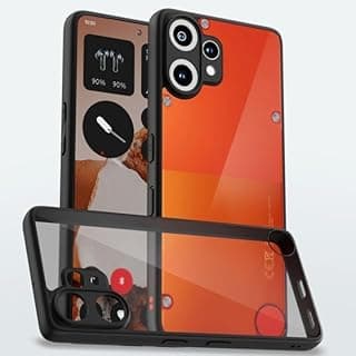 جراب شفاف متوافق مع هاتف Nothing CMF Phone 2 Pro - غطاء حماية مقاوم للصدمات بمعايير عسكرية، مضاد للاصفرار وحماية معززة للكاميرا (لا يدعم الشحن اللاسلكي)
