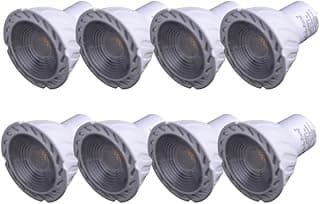 لمبة سبوت لايت MR16 LED بقاعدة GU5.3 – خيارات إضاءة متعددة (أبيض دافئ، أبيض بارد، محايد و 3 في 1) – موفرة للطاقة – متوفرة في عبوات 2، 4، و 8 (8، أبيض، دافئ ومحايد)