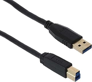 كابل طابعة USB ايه الى بي 1888 من كينديكس، 1.5 متر - اسود، لالطابعات