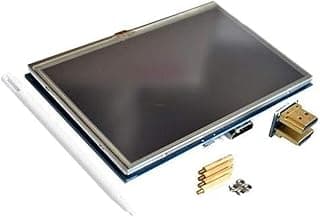 شاشة LCD تعمل باللمس 800x480 TFT مقاومة عبر HDMI لراسبيري باي 3 - (5 بوصة)