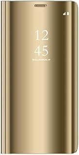 جراب Clearview بدون مستشعر لهاتف سامسونج Galaxy A14 - ذهبي