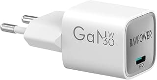 شاحن من رافباور بتقنية USB Type-C، متوافق مع أجهزة الحاسوب المحمولة، بقوة 30 واط