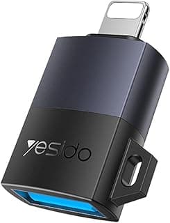 GS32 OTG USB-A to Leghtining Adapter | Data Transfer and Charging Tool by Next store | Compatible with Phones and Tablets Compact & Lightweight Portable Adapter