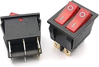 مفتاح روكر للقوارب Dpst تشغيل/إيقاف 15A, 250VAC KCD6