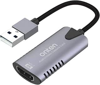 كارت التقاط فيديو V Volt USB 3.0 إلى HDMI، جهاز التقاط صوت وفيديو 4K للبث المباشر والجيمنج، لـ PS5/PS4/Xbox/Nintendo Switch