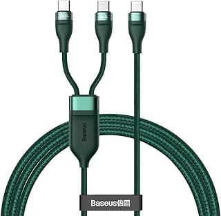 Flash Series One-for-two Fast Charging Data Cable Type-C to C+C 100W 1.5m