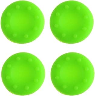 OCity 4 x Silicone Analog Joystick Thumbstcks Thumb Stick Grips Caps Cover for PS4 PS3 Xbox One Xbox 360 PS2 Controllers (Green)