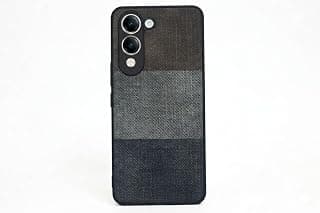 Fabric Case Compatible With Vivo Y19S - Slim And Shockproof Protective Cover Design. (Multi Color)