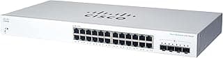 سويتش موزع شبكة ذكي بـ 24 منفذ GE، منافذ للاتصال عالي السرعة SFP+ عدد 4، CBS220-24T-4X-NA من سيسكو ديزايند