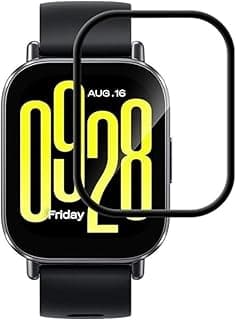 فيلم حماية للشاشة من BESHYAKA لساعة Redmi Watch 5 Lite - وضوح عالي، منحني 3D، مقاوم للخدش، سهل التركيب - ليس زجاجاً