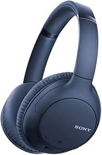 سماعة WH-CH710N BL فوق الأذن رأس لاسلكية بخاصية الغاء الضوضاء من سوني WH-CH710N-L - ازرق، دبليو اتش CH710N