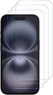 اسكرينة حماية نانو جلاس لجهاز ابل iPhone 17 Air (عبوة من 3) [اسكرينة حماية متوافقة مع iPhone 17 Air - شفاف]