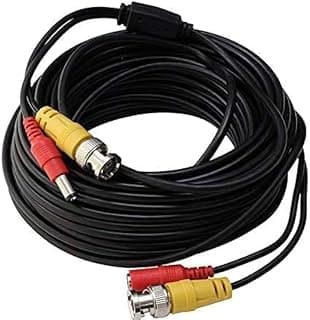 Wire Roll Camera and Dvr Cable Black, 30m.