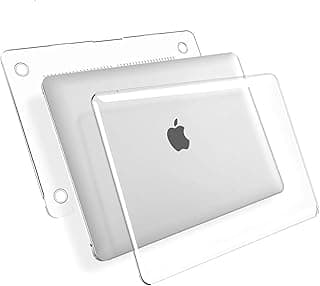 Sounce 13.3 Inch Laptop Case | Cover | Hard Shell Protector Compatible for Apple MacBook 13 Inch 2020/2019 / 2018 Mac Book Air M1 A2337 A2179 A1932 (Transparent)