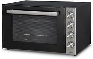 Electric Oven, 70L, 2500W, Turbo Fan, Double Glass Door, Black, Stainless Steel, LX-9625