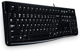 لوجيتيك كيبورد بسلك K120 اسود PN-920-002495