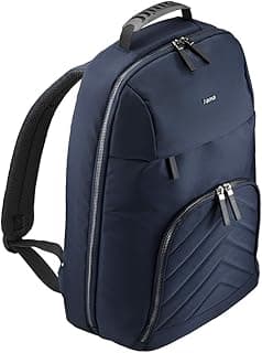 Premium Lightweight Backpack for Laptop (Laptop Compartment Padded for Laptops up to 16.2 Inches, with Front Pocket and Inner Compartment, Ultralight Daypack, Waterproof) Dark blue