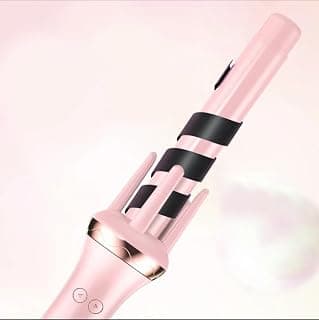 Automatic Rotating Curling Iron with 3 Temperatures Wavey Curling Iron 46W Barrel Hair Curler