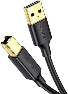 كابل بيانات USB 2.0 A ذكر إلى Mini USB 5-Pin ذكر مطلي بالذهب 480Mbps للكمبيوتر واللابتوب والموبايل (1 متر)