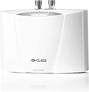 Clage e-mini instant water heaters, electronic (h13.5 x w18.6 x d8.7 cm), 5.7 kw, 230 volts