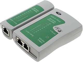 مجموعة أدوات اختبار كابلات الشبكة RJ45 RJ11 RJ12 Ethernet Cat5