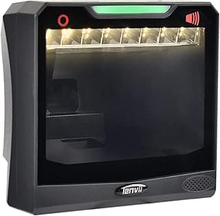 ماسح باركود بدون استخدام اليدين من لينفي، ماسح باركود تلقائي متعدد الاتجاهات USB 1D/2D/QR يدعم مسح الباركود من الشاشة