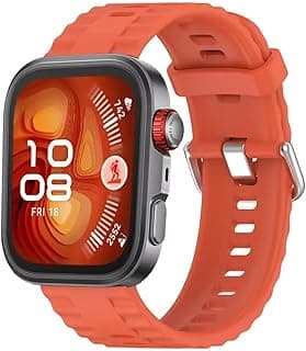 استيك ساعة سيليكون فاخر من فكرة لهواوي Watch Fit 4 | Fit 3 | Fit 4Pro، سوار رياضي بديل أصلي لهواوي Watch Fit4 | Fit3 Fit4 Pro