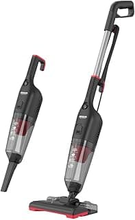 Arshia 4-in-1 Vacuum Cleaner with Mop, Black and Red, VC272-3913