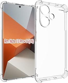 جراب هاتف لـ Redmi Note 13 Pro Plus 5G، مع غطاء كاميرا منزلق Nillkin غطاء حماية نحيف وأنيق (شفاف)