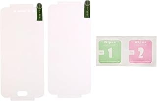 2 in 1 Full Body Soft Gelatin Screen Protector (Front + Back) 3D Full Coverage, Ultra Thin, Anti Brocken, Scratch and Shock Resistant, Easy Installation Compatible with Oppo F3 (0.2MM) - Transparent