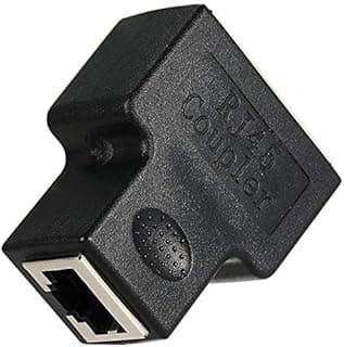 متوافق مع كومبيوتر - بي سي - كوابل إيثرنت، RJ45، عدد المنافذ: 2