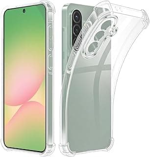 Transparent Crystal Clear Back Cover Case for Samsung Galaxy A17 5G | Shockproof Soft TPU Case | Cushioned Edges for Ultimat Protection Back Case for Samsung Galaxy A17 2025