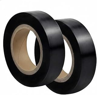 MySouqEg - Store - (2 pcs) Electrical insulation welding tape made of plastic, one roll measuring 18 mm x 20 m - (black)