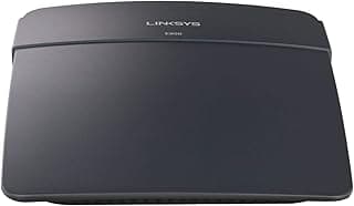 راوتر Linksys E900 N300 لاسلكي (للألعاب، البث، الإنترنت، 4 منافذ إيثرنت، سرعة تصل إلى 300 ميجابت في الثانية، جدار حماية Ipe، تحكم أمني متقدم)