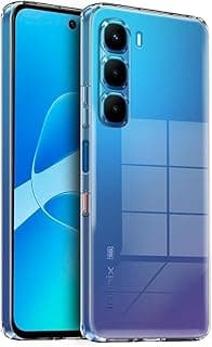 Clear Case for Infinix Hot 60 Pro Plus, Crystal Clear Design, Military Shockproof and Drop Protection, Scratch Resistant, Slim and Light, TPU Silicone