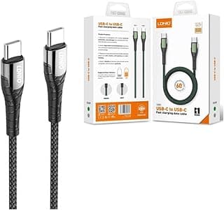 كابل بيانات لدنيو للشحن السريع USB-C ،LC101، لهاتف ذكي