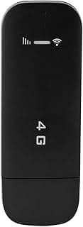 4G LTE USB WiFi Modem, Pocket WiFi Mobile Hotspot, Portable WiFi Router with SIM Card Slot, Connects Up to 10 Devices, WPA WPA2 WiFi Encryption, Mini Router for Travel