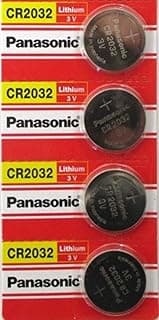 (4 قطع) بطارية باناسونيك CR2032 3 فولت ليثيوم للعملات المعدنية لجهاز تتبع النشاط البدني Misfit Shine Sh0az