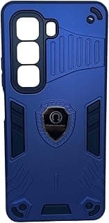 3mara store Compatible with Infinix Hot 50 Case Cover Heavy Duty Strong Material New and Unique Design High Quality Shockproof Case (Blue)
