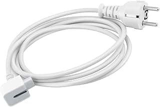 Extension Cable 1.8 m for Apple Charger Power Adapter Charging Cable Macbook iBook Mac Book Air/Pro 13, 15 and 17 Inch 12W 29W 30W 45W 60W 61W 67W 85W 96W 140W Wire Pure Over