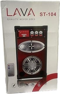 speaker from lava with usb slot - memory card - bluetooth st-104