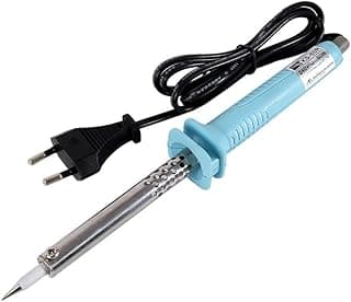 Shaheen Light 60W High Quality Tin Soldering Iron - for Soldering and Maintenance of All Electronic Devices - Excellent for All Light Soldering Applications Indoor (Soldering Iron Without Tin)